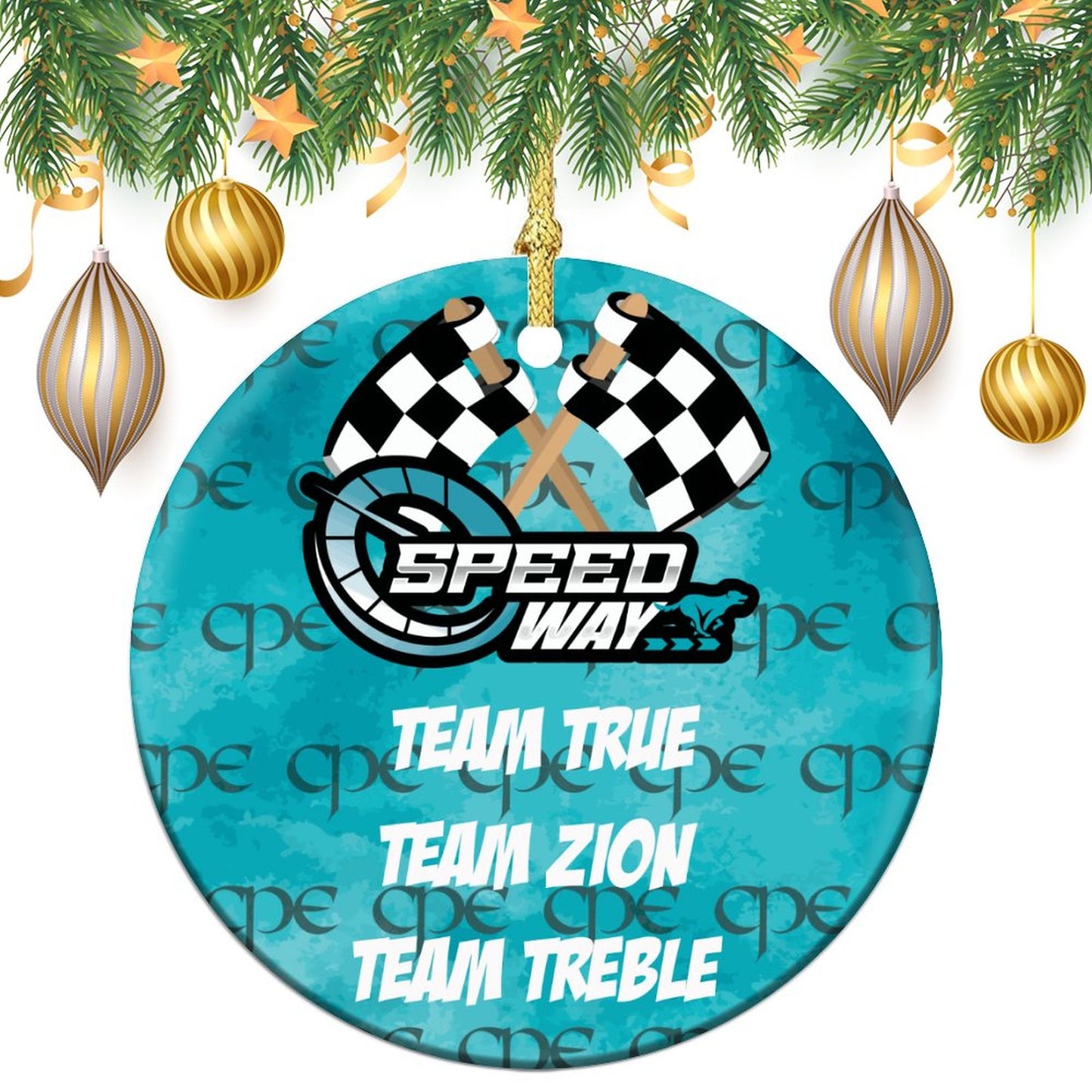 Round Ornament   Team True, Team Zion, and Team Treble