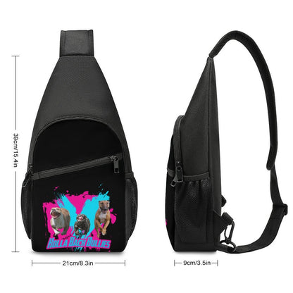 HOLLA BACK BULLIES Personalized Sling Bags with Single Shoulder A002
