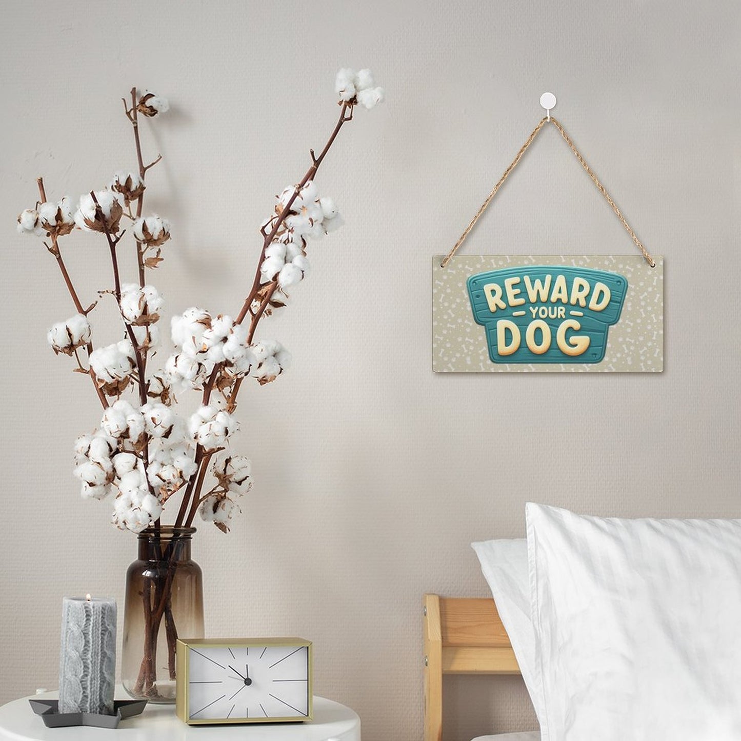 Wooden Wall Hanging Poster