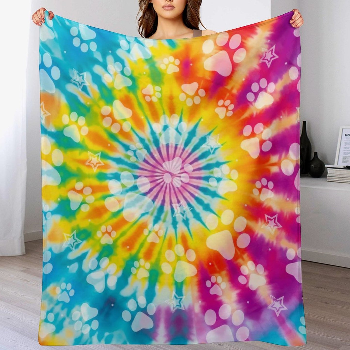 GROOVY PAWS  Blanket-40"x50"