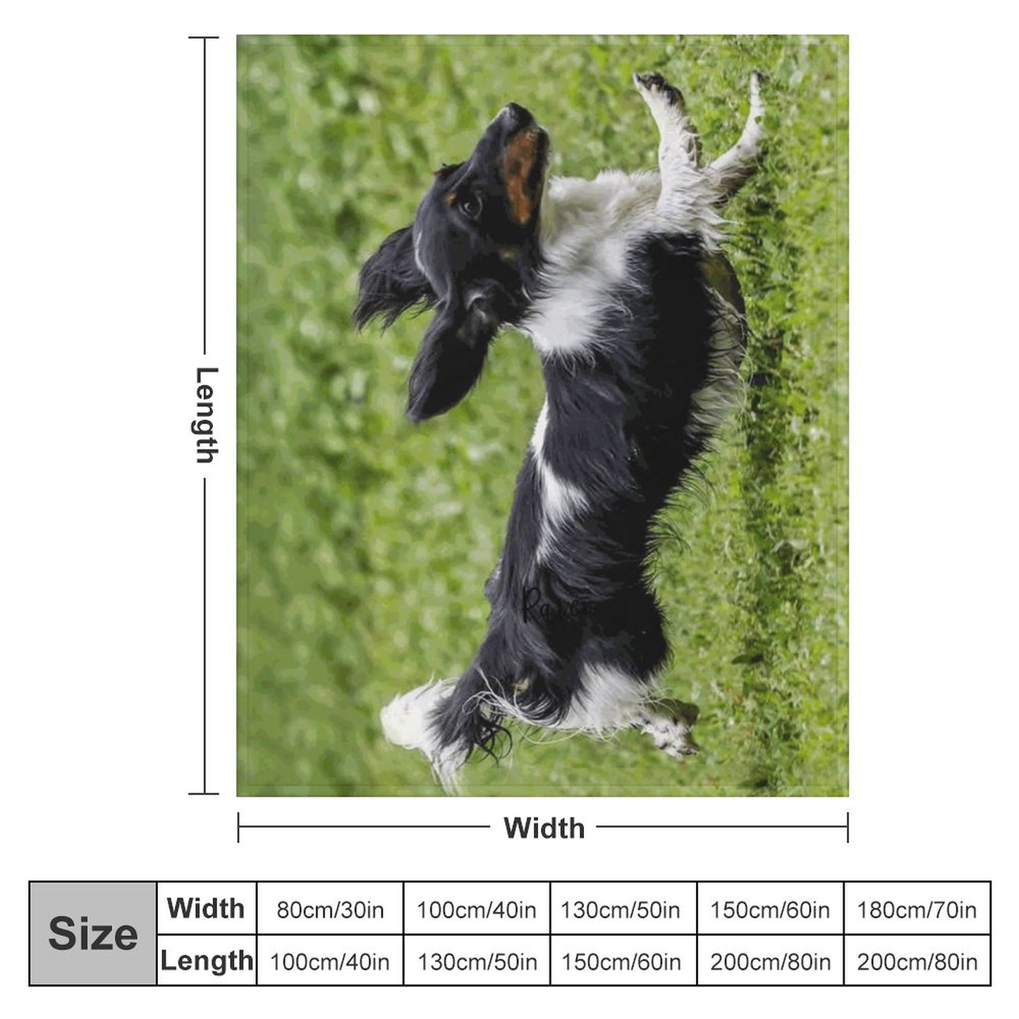 280gsm Flannel Blanket-40"x50" (Dual-sided Printing)