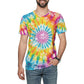 GROOVY PAWS Unisex All-Over Print Cotton T-shirts