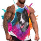 Men's Next Level Tank Top BKREV1 (All-Over Printing)