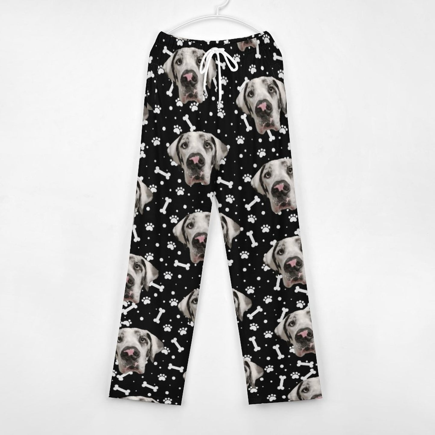 FACE w PAWS-n-BONES Women's Pajamas Pants