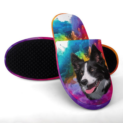 Flannel Ladies Cotton Slippers