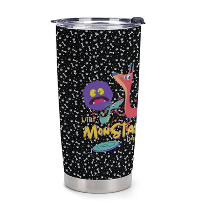 LITTLE MONSTERS Car Travel Coffee Mug with Lid (All-Over Printing)