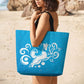 Large One Shoulder Shopping Bag (All-Over Printing)