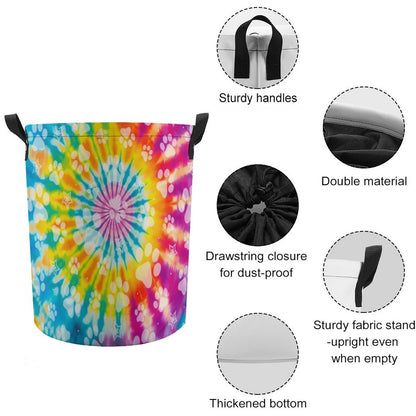 GROOVY PAWS DrawstringCollapsible Basket