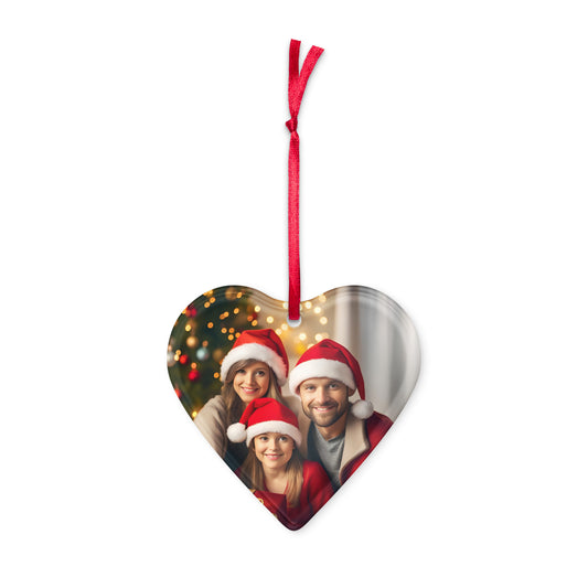 Acrylic ornament (Rectangle, Scalloped, Circle, and Heart)
