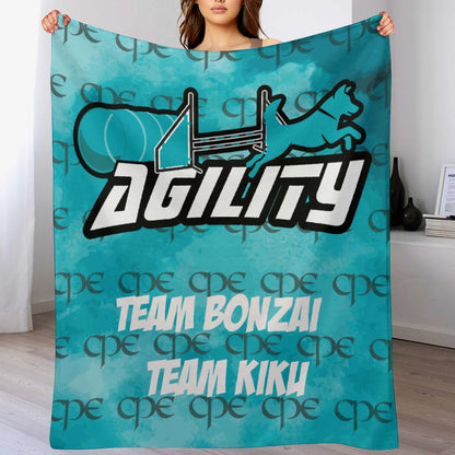 Team Bonzai /  Team Kiku Blanket-60"x80"