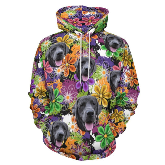 Custom Hoodie FACE PATTERN