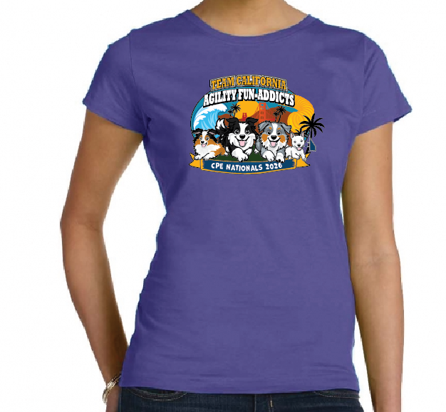 AGILITY FUN ADDICTS - Women's Fine Jersey T-Shirt
