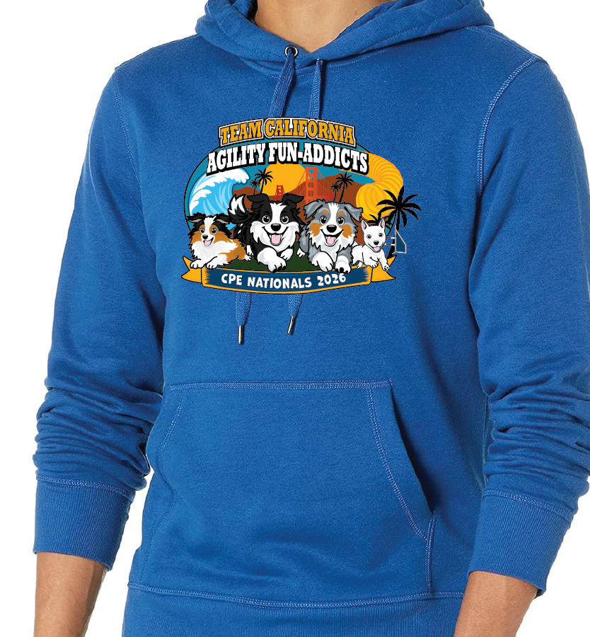 AGILITY FUN ADDICTS -HOODIE