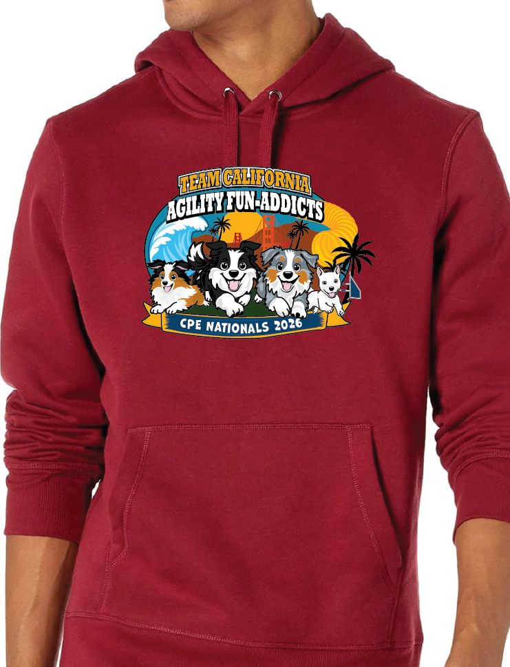 AGILITY FUN ADDICTS -HOODIE