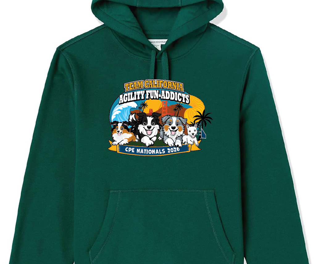AGILITY FUN ADDICTS -HOODIE