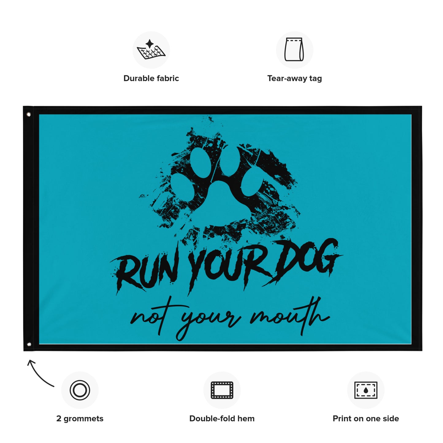 RUN YOUR DOG FLAG 2