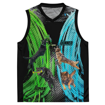 Roman & Gunner Recycled unisex basketball jersey