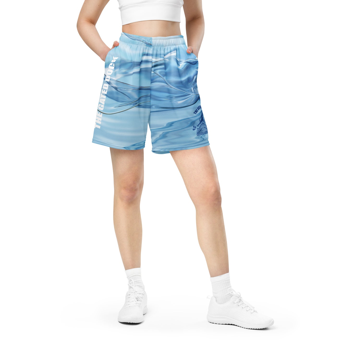 GATE DOCK Unisex mesh shorts