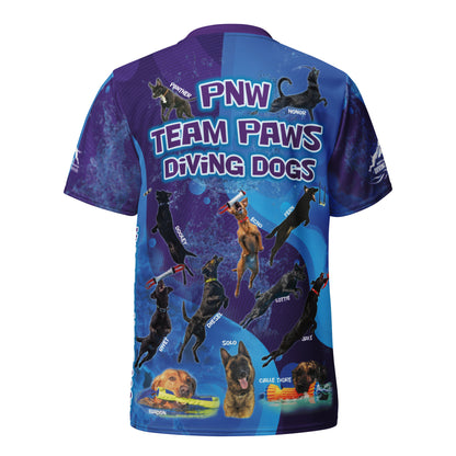 PNW TEAM PAWS Unisex sports jersey