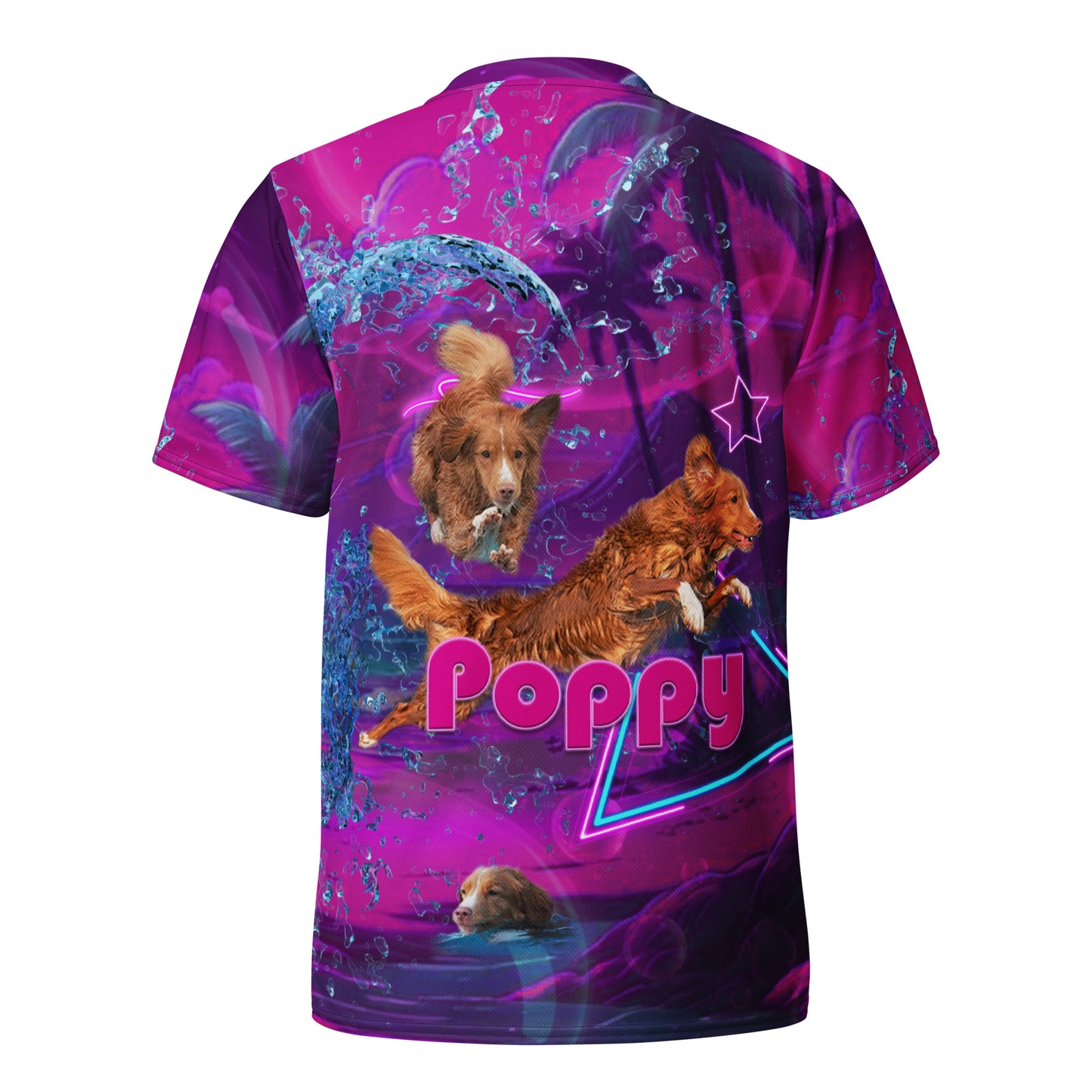 Poppy Unisex sports jersey