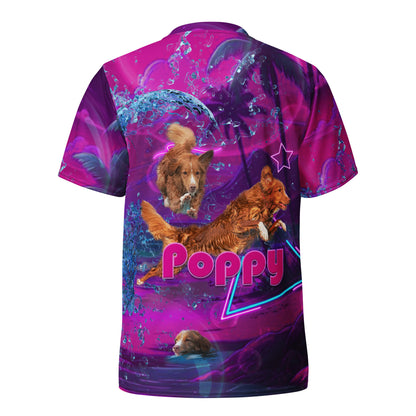 Poppy Unisex sports jersey