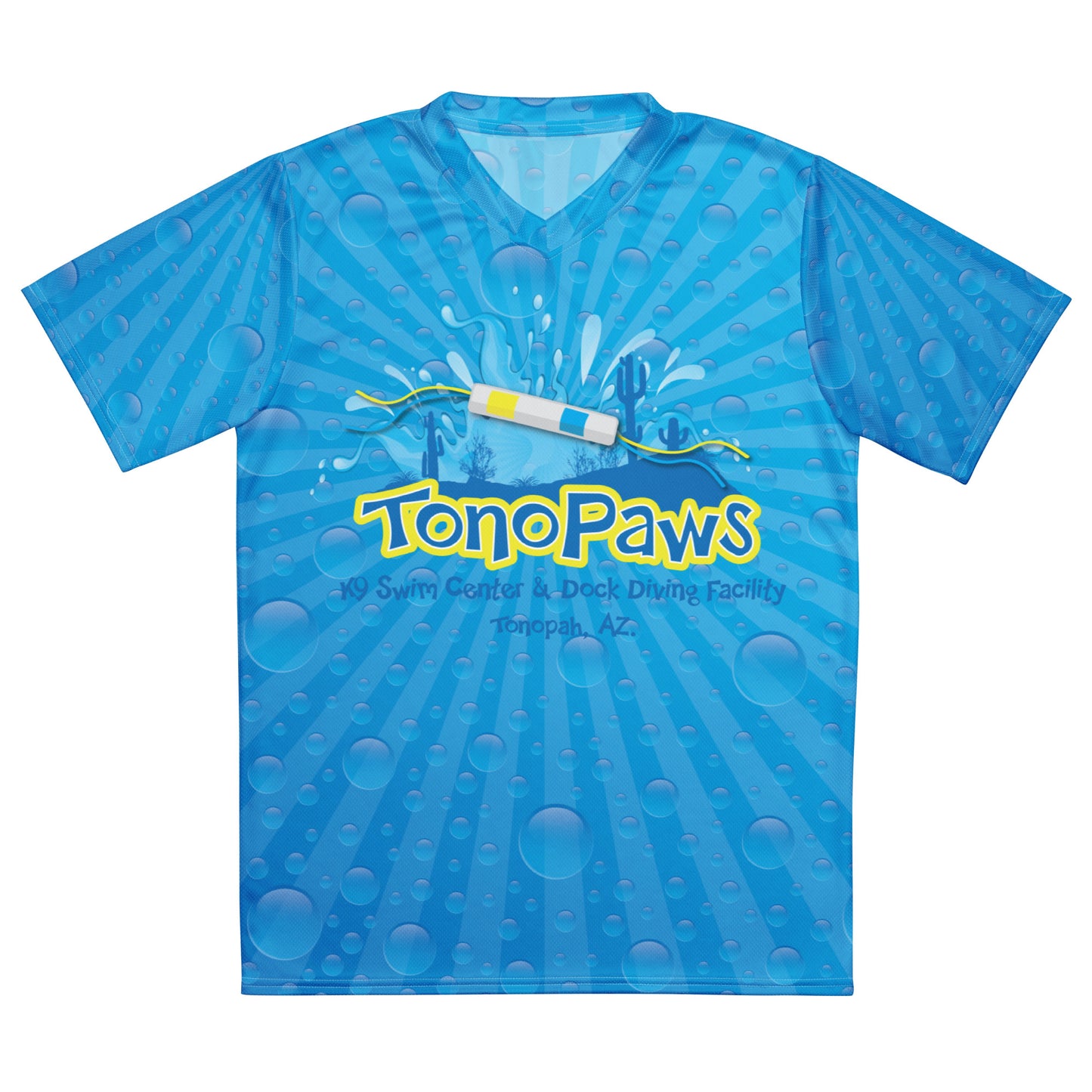 TONOPAWS Recycled unisex sports jersey