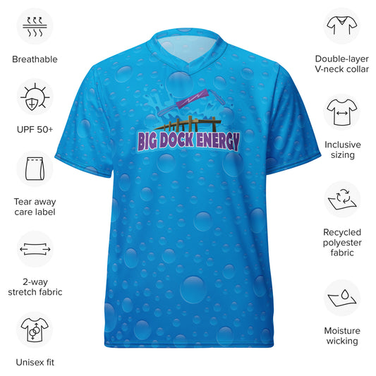 BIG DOCK ENERGY _ CLUB/TEAM   Recycled unisex sports jersey