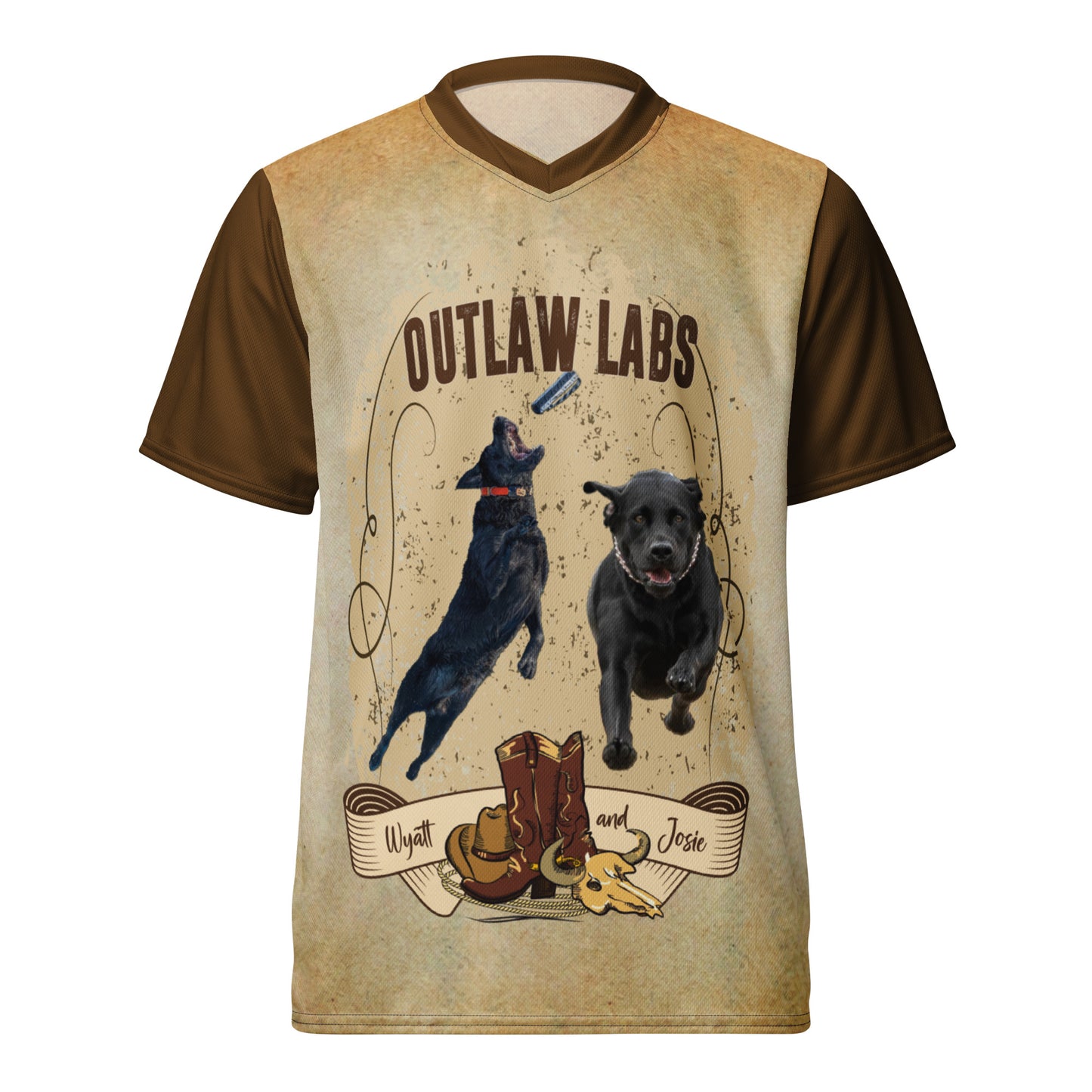 OUTLAW LABS Recycled unisex sports jersey