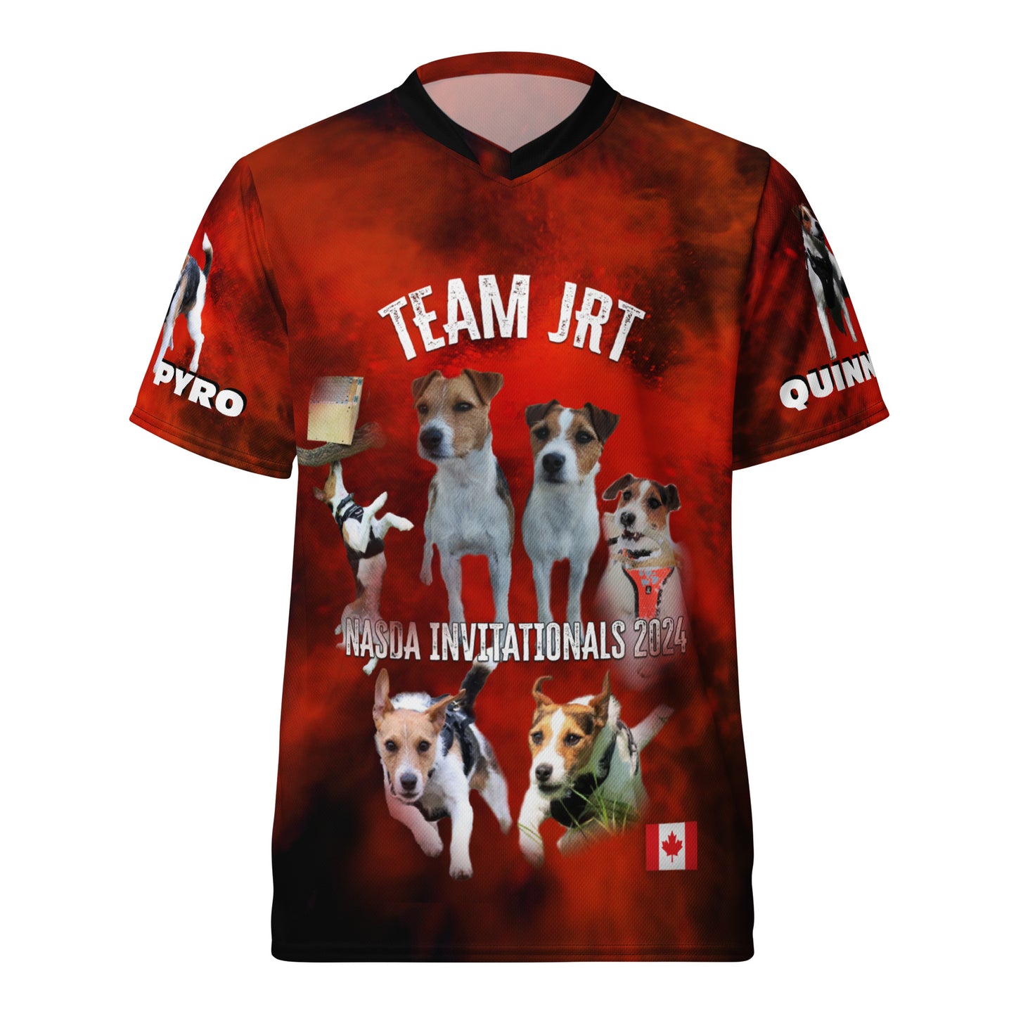 TEAM JRT Recycled unisex sports jersey