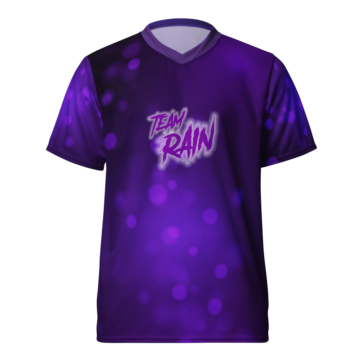 RAIN - Purple Recycled unisex sports jersey