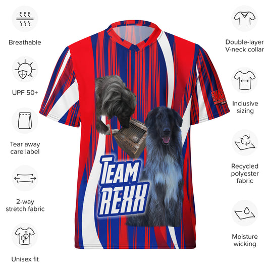 TEAM REXX Recycled unisex sports jersey