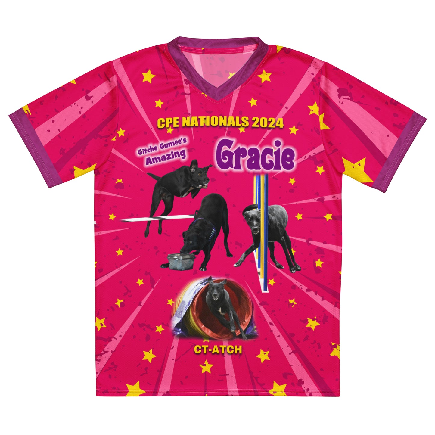 GRACIE 2 Recycled unisex sports jersey