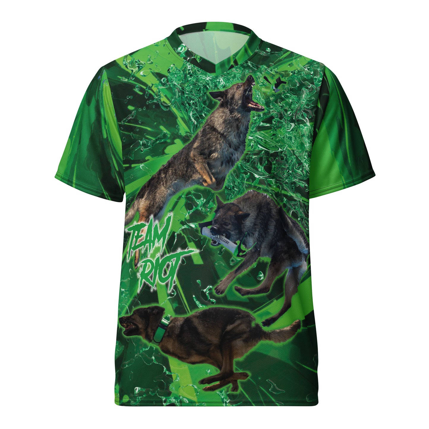 TEAM RIOT Recycled unisex sports jersey