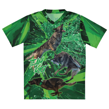 TEAM RIOT Recycled unisex sports jersey