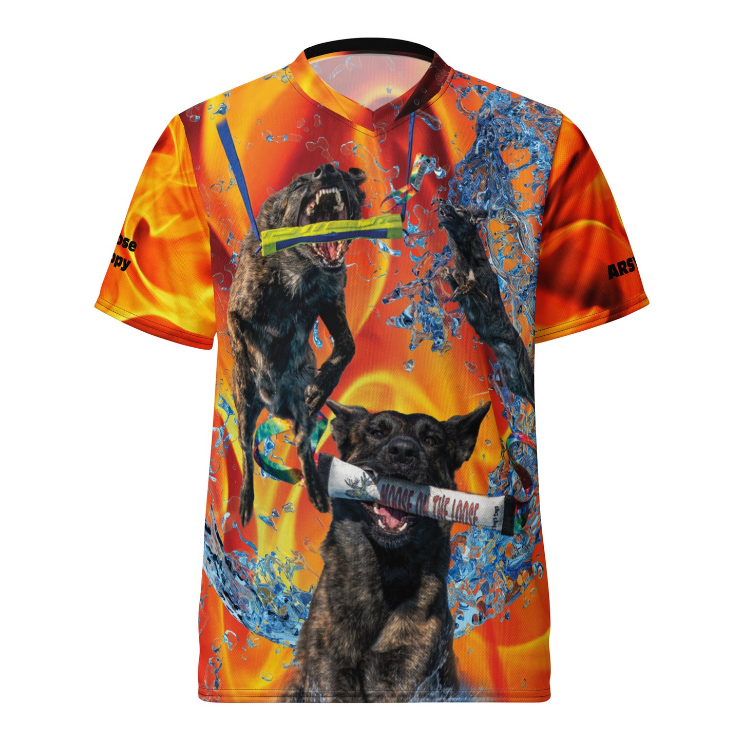 Arsyn Recycled unisex sports jersey