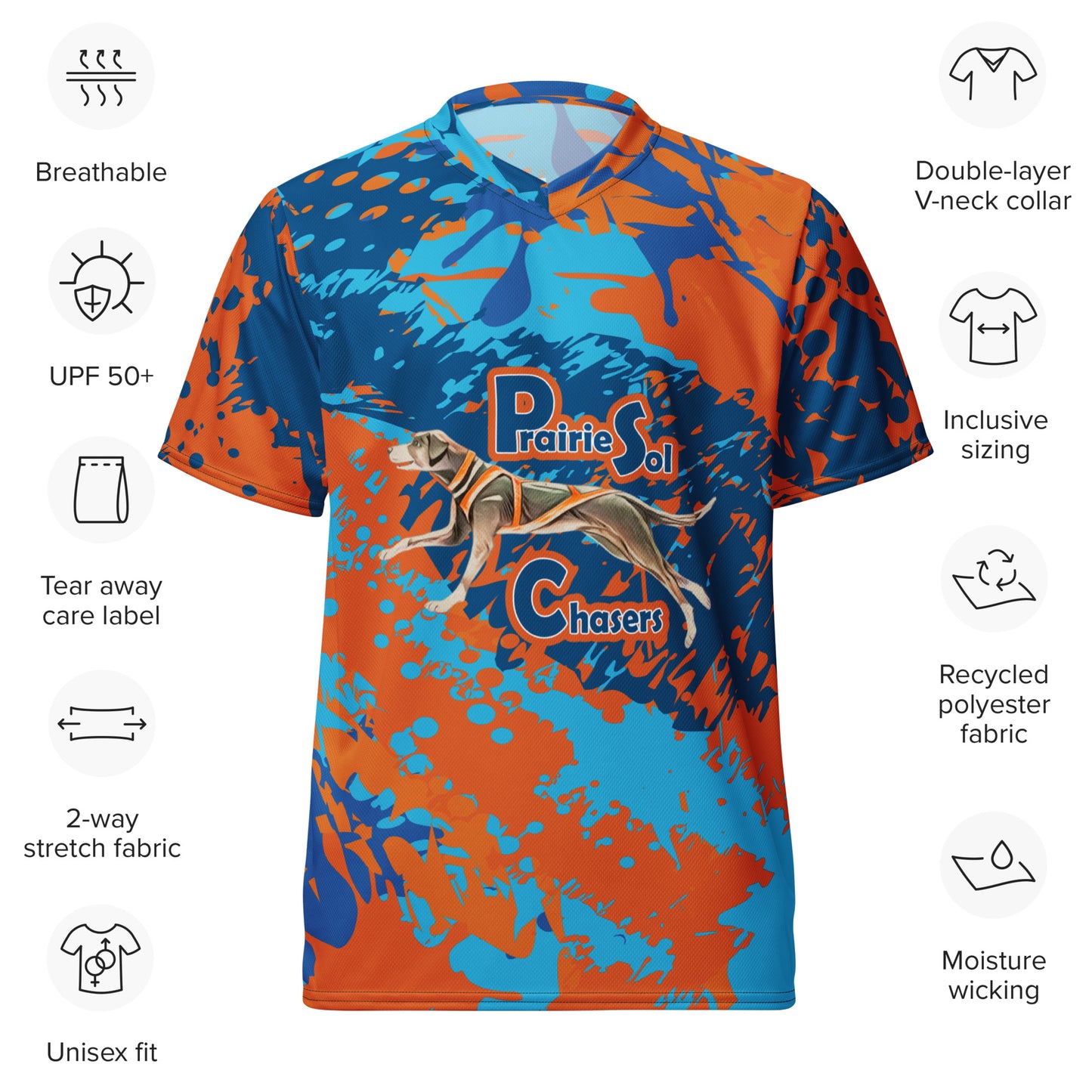 Dryland Racing Team Unisex sports jersey