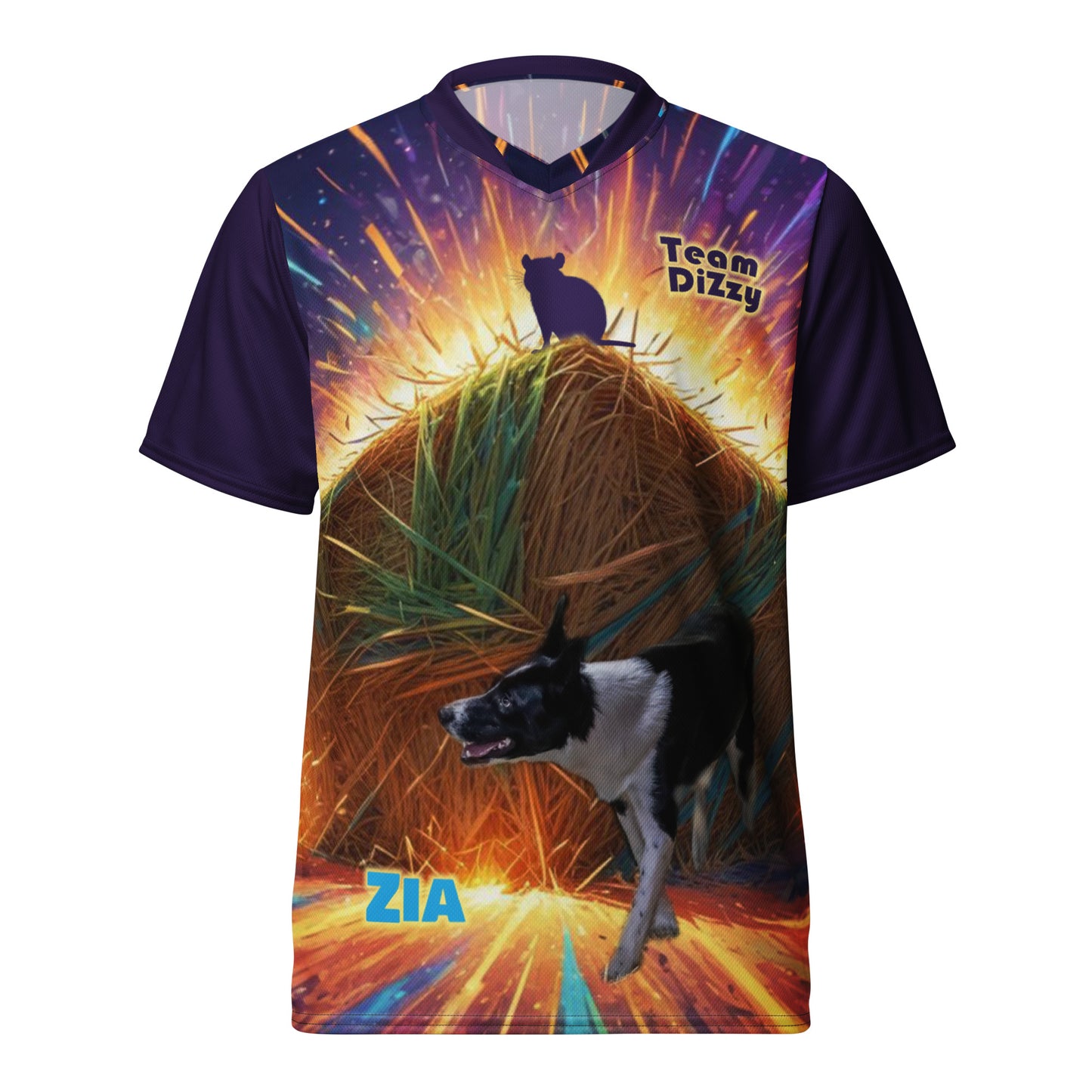 ZIA  - Dizzy Unisex sports jersey