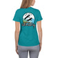 duck docks custom 3 All-Over Print Women's Athletic T-shirt