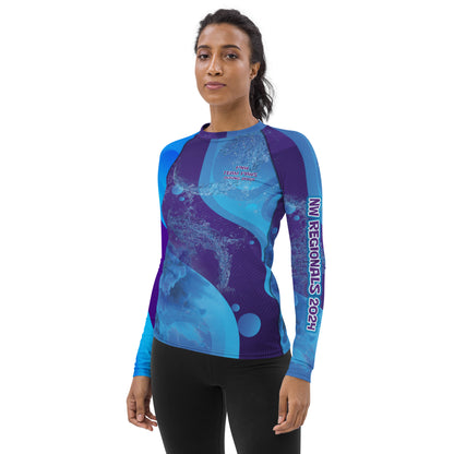 PNW TEAM PAWS Women's Rash Guard