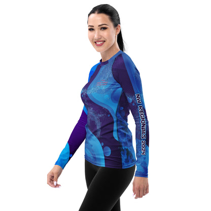 PNW TEAM PAWS Women's Rash Guard