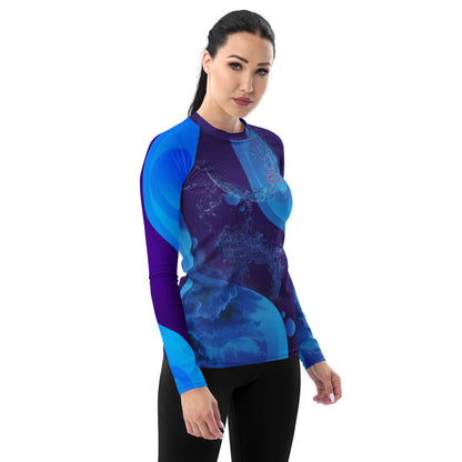 PNW TEAM PAWS Women's Rash Guard