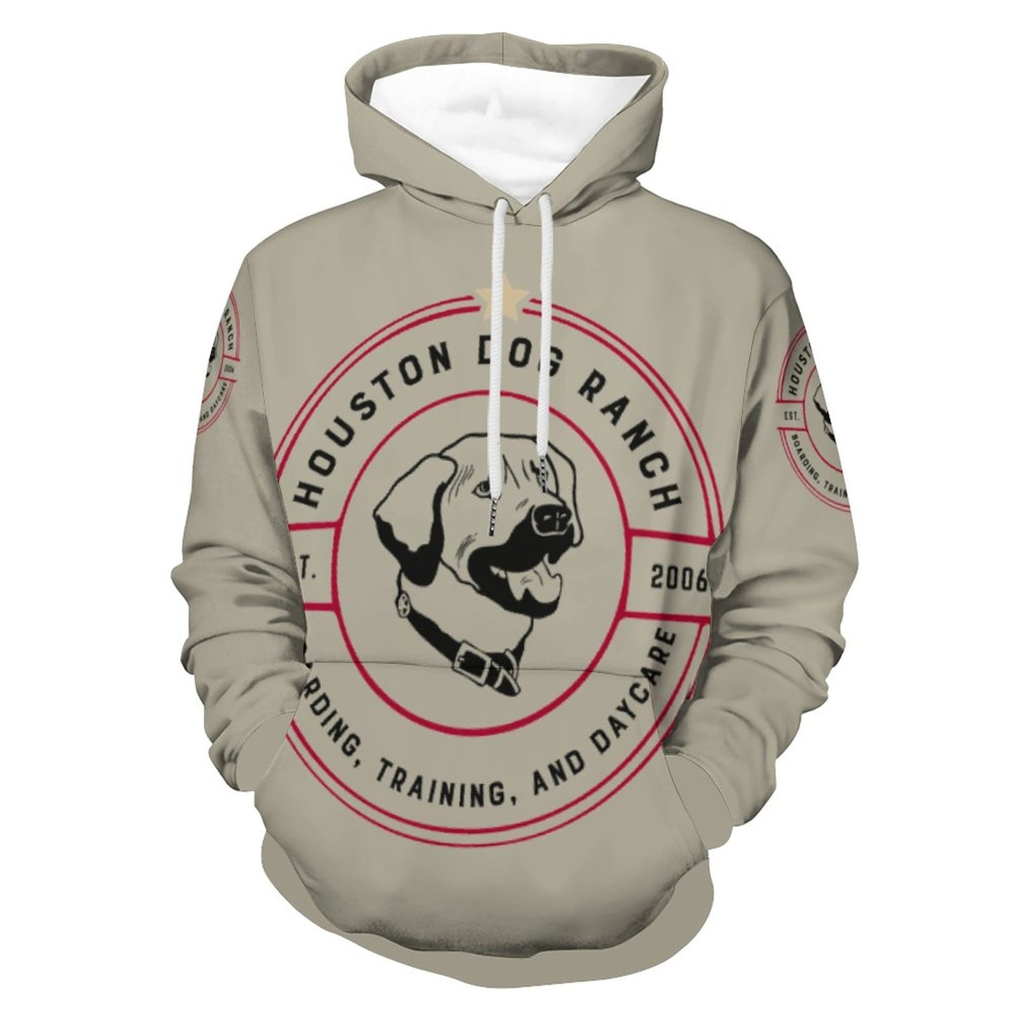 HOUSTON DOG RANCH  Women's Graphic Hoodie (All-Over Printing)