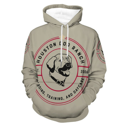 HOUSTON DOG RANCH  Women's Graphic Hoodie (All-Over Printing)