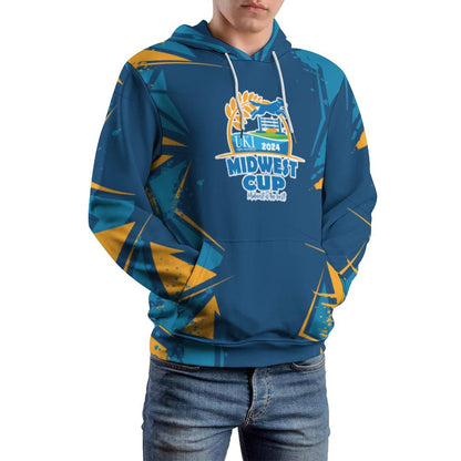 230gsm Men's Cool Hoodie with Double-layer Cap (All-Over Printing)