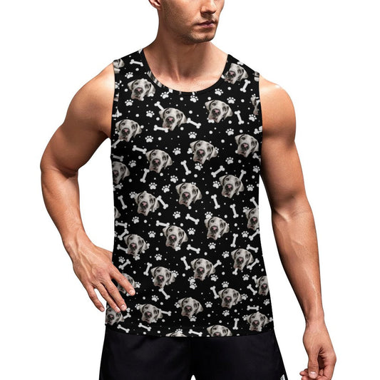 FACE w PAWS-n-BONES Men's Tank