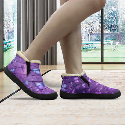 478. Casual Cotton-pad Fur Shoes