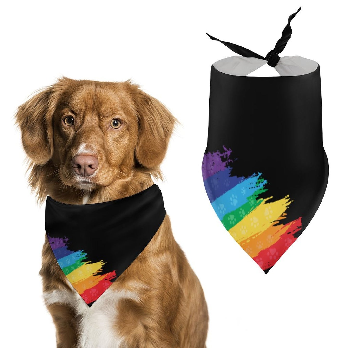 RAINBOW PAWS Dog bandana