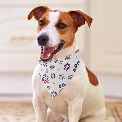 PATRIOTIC - PAWS-N-STARS Dog bandana