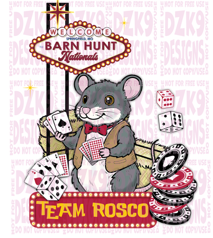 BARN HUNT 2026 - CASINO FUN - CUSTOMIZE!