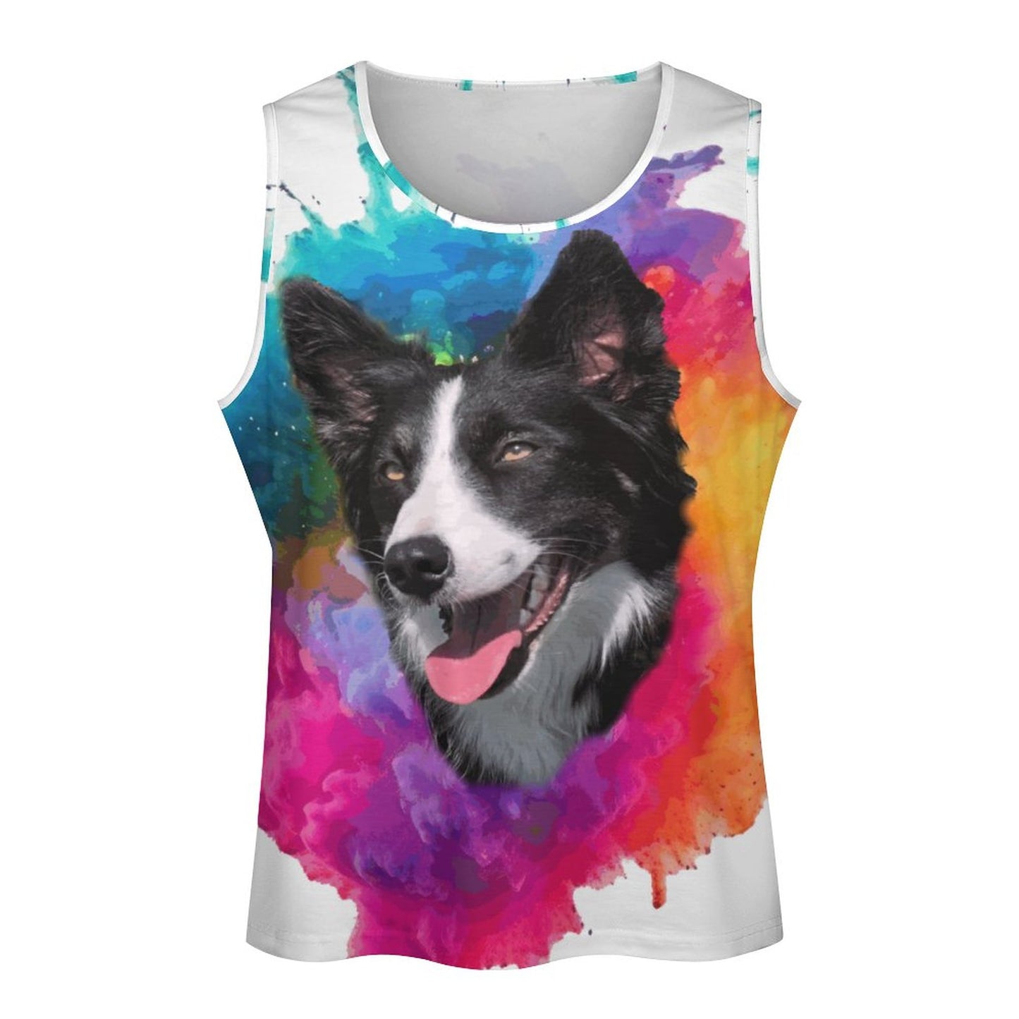 Men's Next Level Tank Top BKREV1 (All-Over Printing)